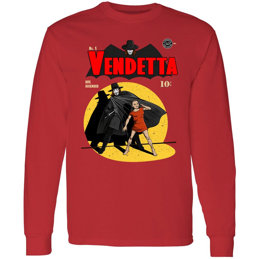 Long Sleeve T-Shirt - L92G361A - Red - 14