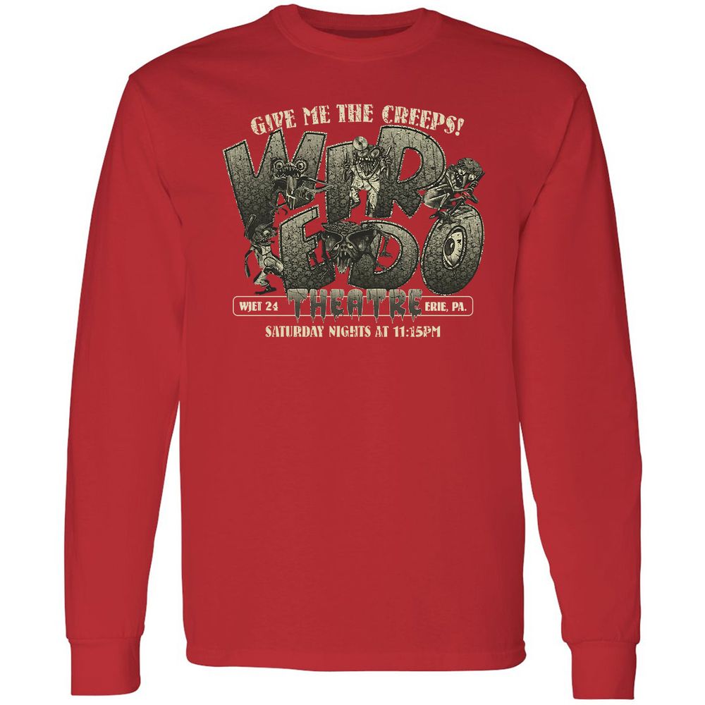 Long Sleeve T-Shirt - WWLY4PEK - Red - 14