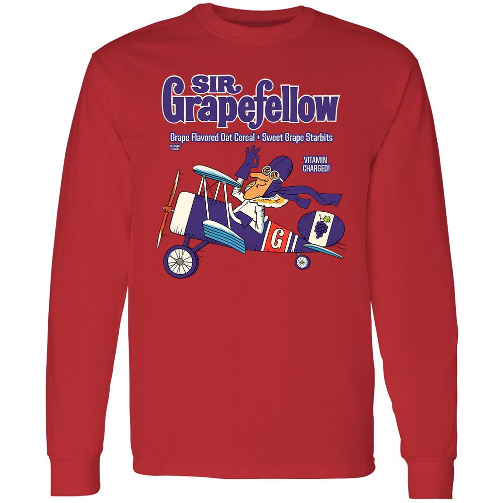 Long Sleeve T-Shirt - Y33ZJUBB - Red - 14