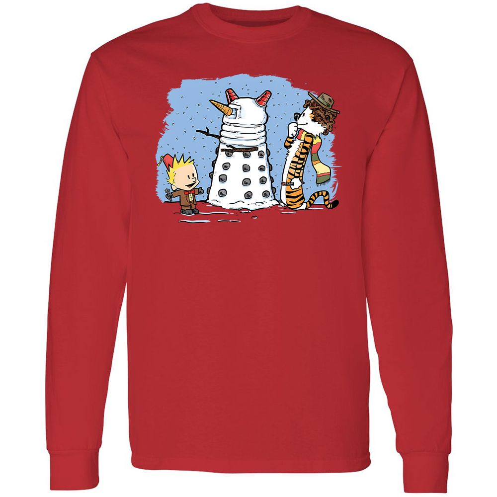 Long Sleeve T-Shirt - UALD1WVR - Red - 14