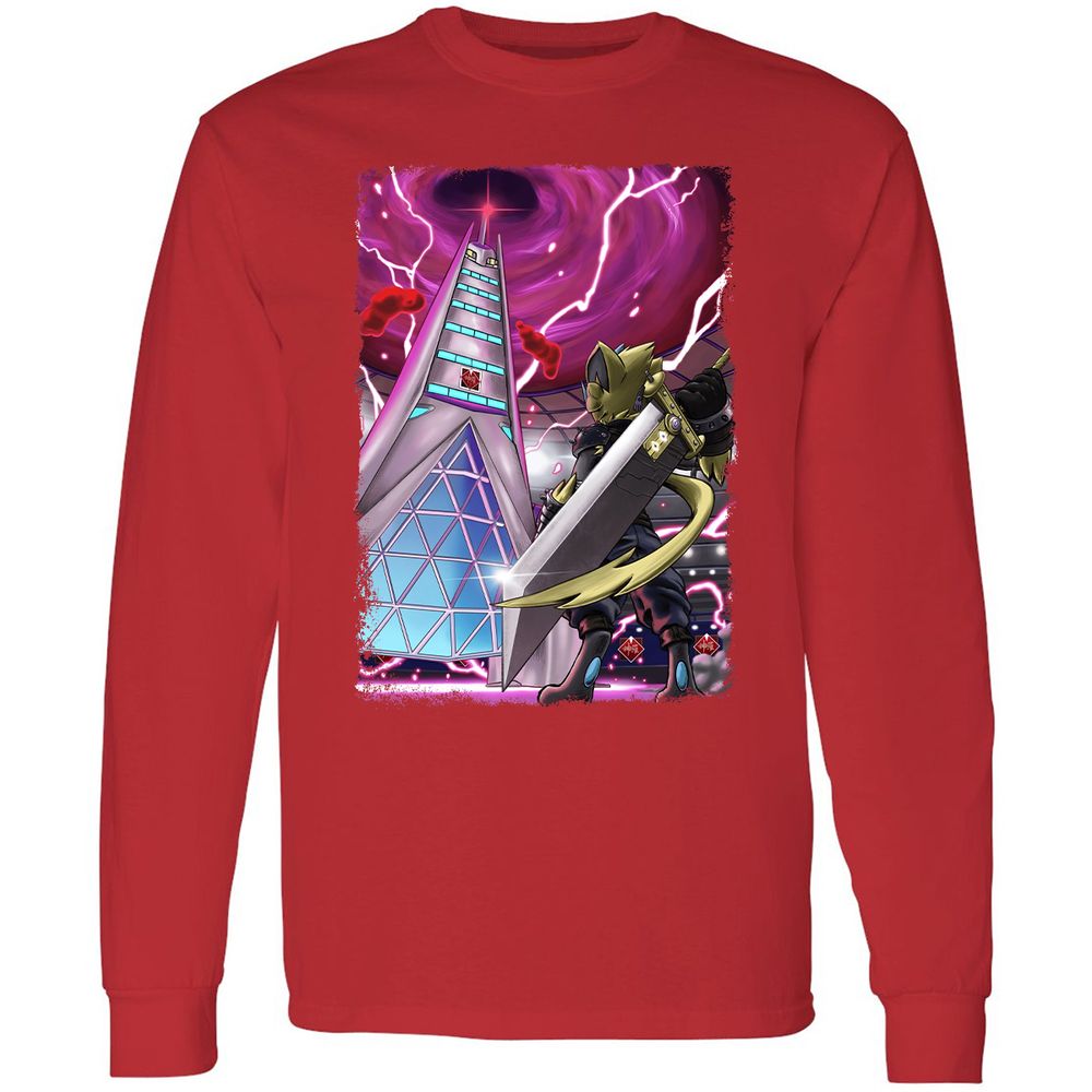 Long Sleeve T-Shirt - 1X5QNJA1 - Red - 14