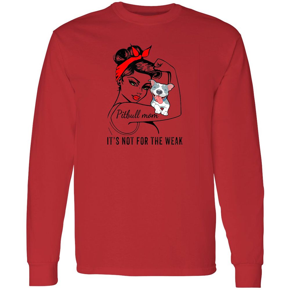 Long Sleeve T-Shirt - VKQ4NQQT - Red - 14