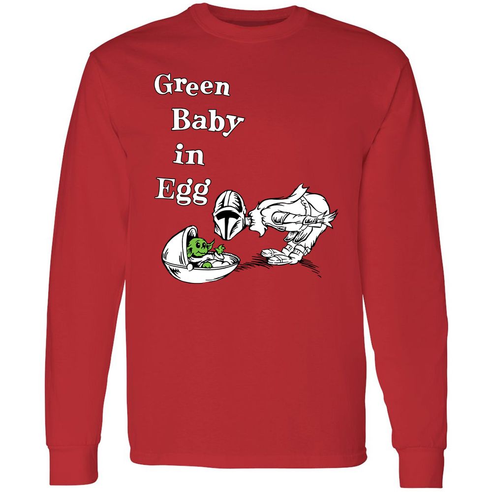 Long Sleeve T-Shirt - 51535A4G - Red - 14