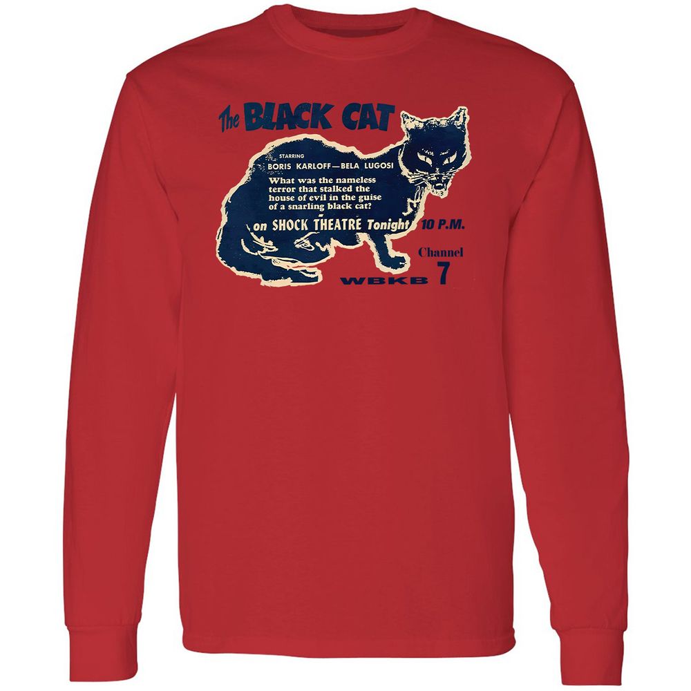 Long Sleeve T-Shirt - 8AGK7KEX - Red - 14