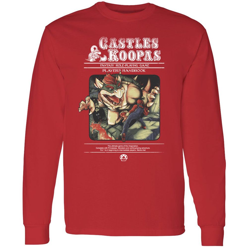 Long Sleeve T-Shirt - PXF8DTW2 - Red - 14