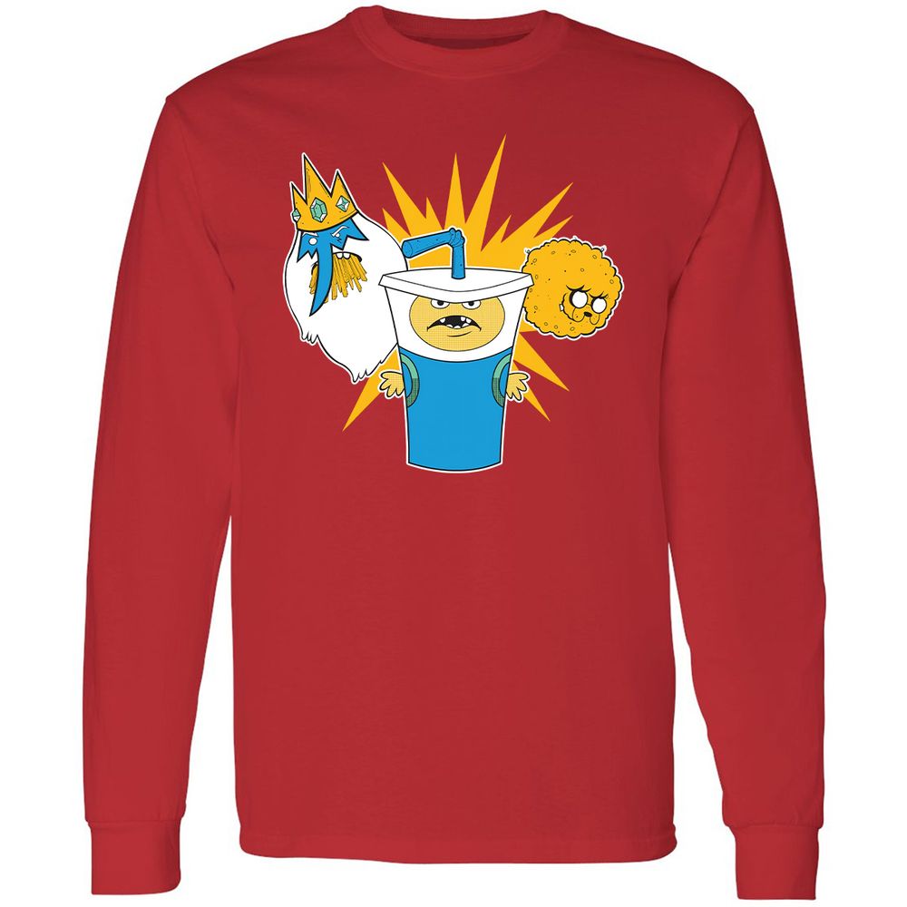 Long Sleeve T-Shirt - MXUGG8N2 - Red - 14