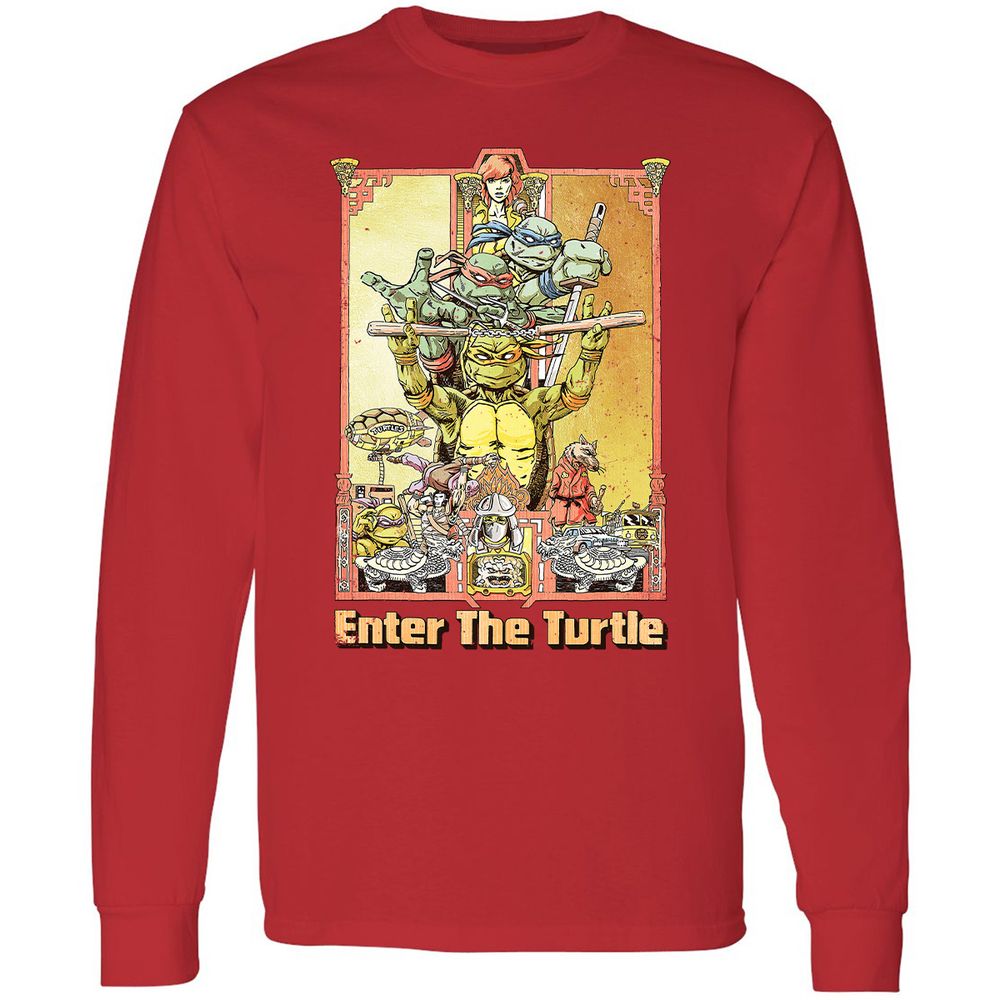 Long Sleeve T-Shirt - UA8PYZ84 - Red - 14