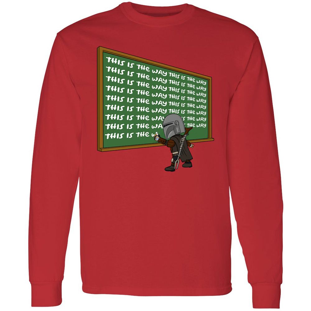 Long Sleeve T-Shirt - QMDVVQRF - Red - 14