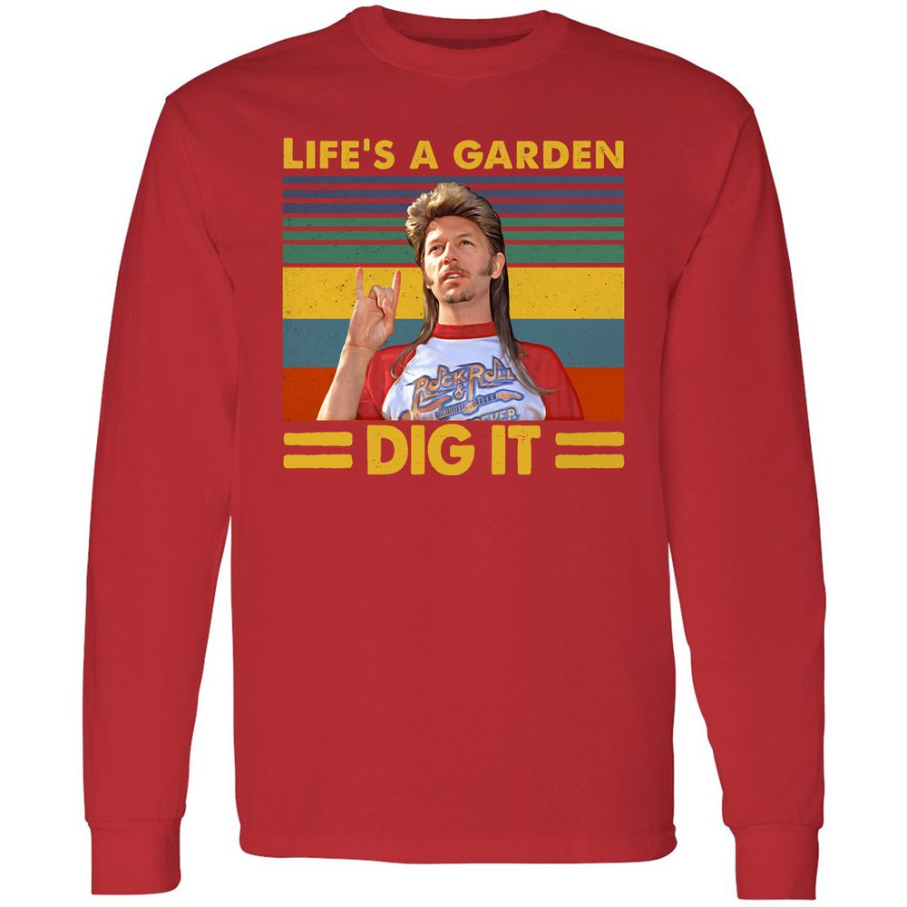 Long Sleeve T-Shirt - YJV45T9B - Red - 14