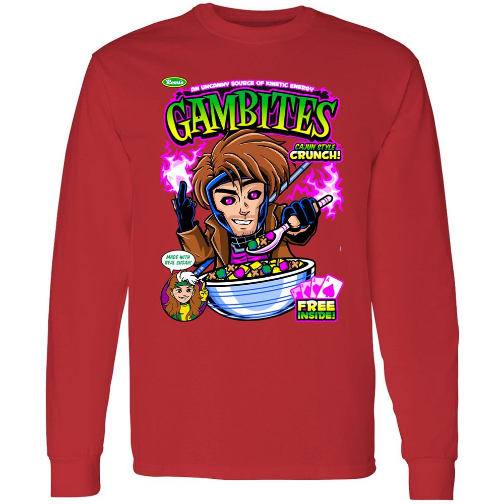 Long Sleeve T-Shirt - DSWTGZ9P - Red - 14