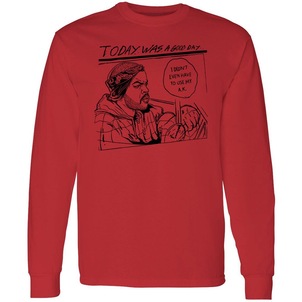 Long Sleeve T-Shirt - FJ13AGTK - Red - 14