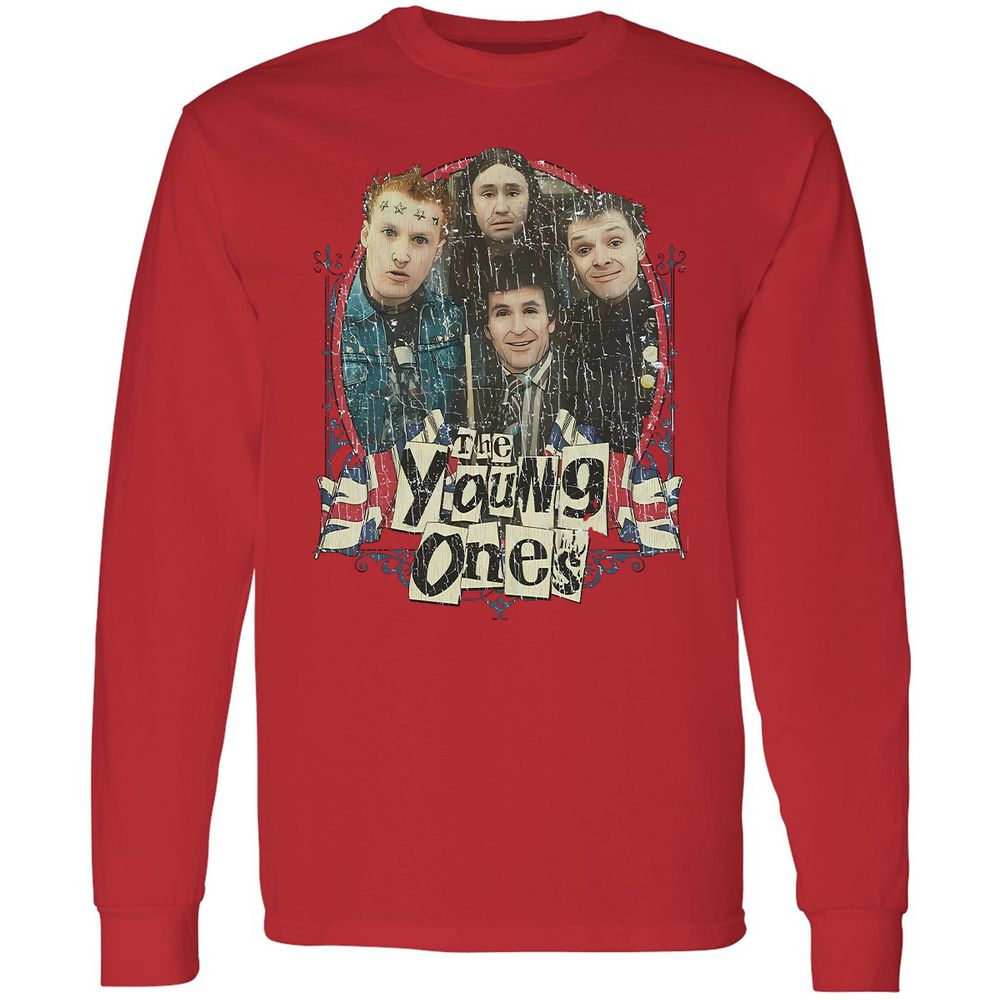 Long Sleeve T-Shirt - 6HBFT6YX - Red - 14