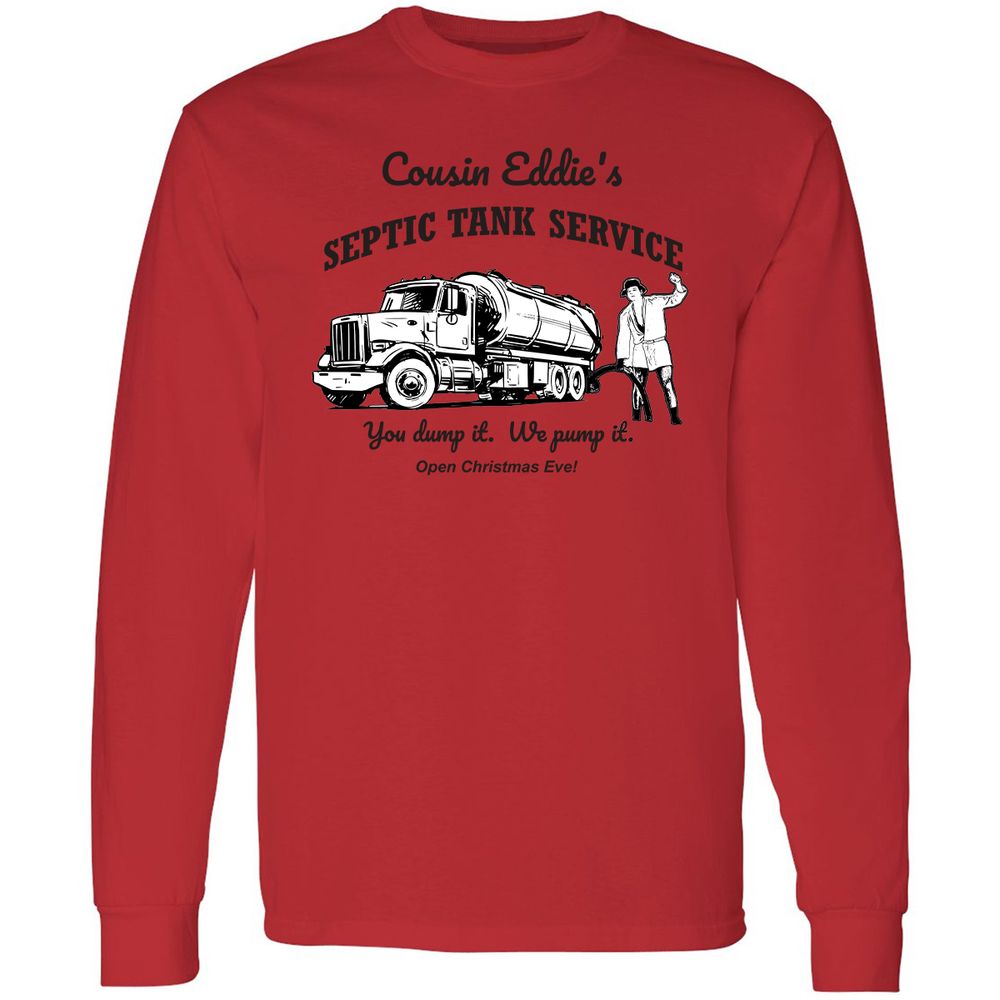 Long Sleeve T-Shirt - Q6HVY7E1 - Red - 14