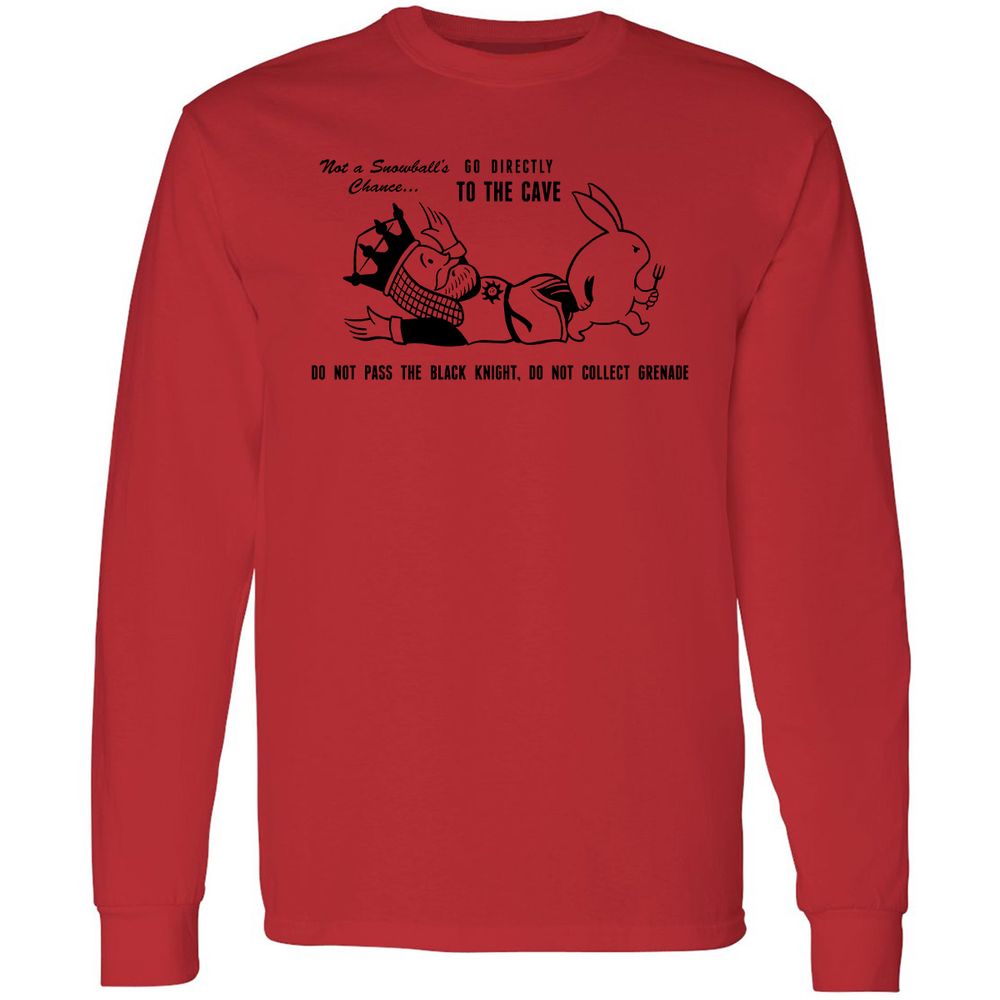 Long Sleeve T-Shirt - QNDSKGCR - Red - 14