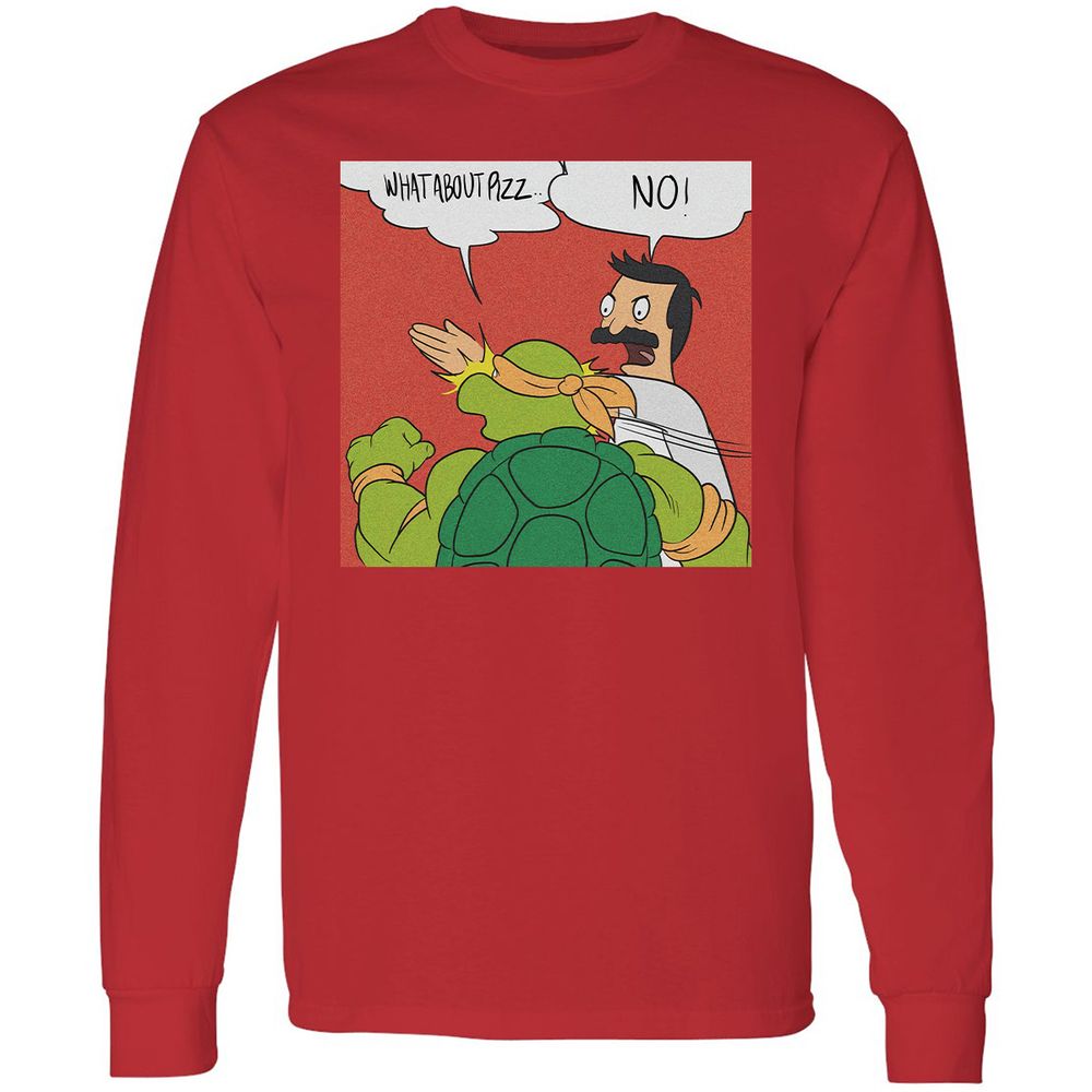 Long Sleeve T-Shirt - VNHM9GVW - Red - 14