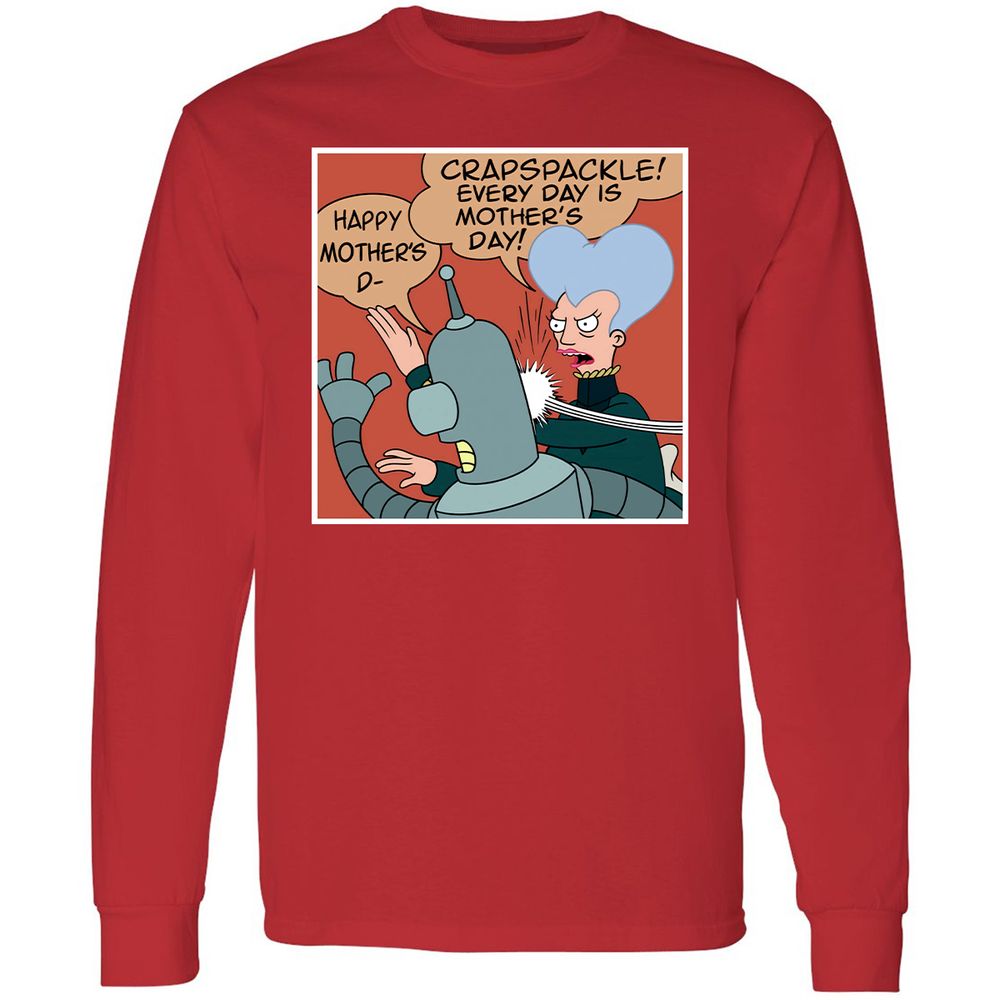 Long Sleeve T-Shirt - 3YC1DFGN - Red - 14