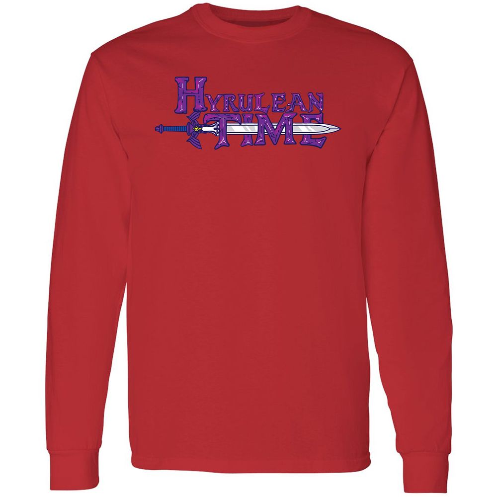 Long Sleeve T-Shirt - 7VRGL5WC - Red - 14