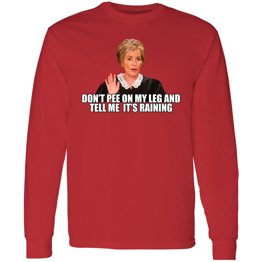Long Sleeve T-Shirt - H1CGG4SG - Red - 14