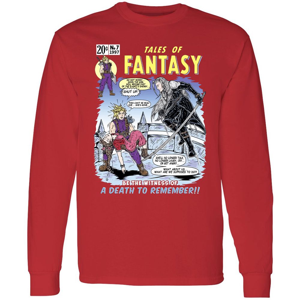 Long Sleeve T-Shirt - 6YPH1VY1 - Red - 14