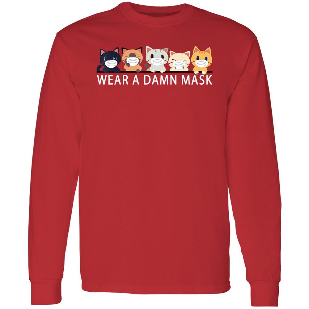 Long Sleeve T-Shirt - RLUTHUZG - Red - 14
