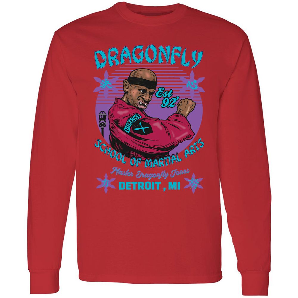 Long Sleeve T-Shirt - 216SE9XX - Red - 14