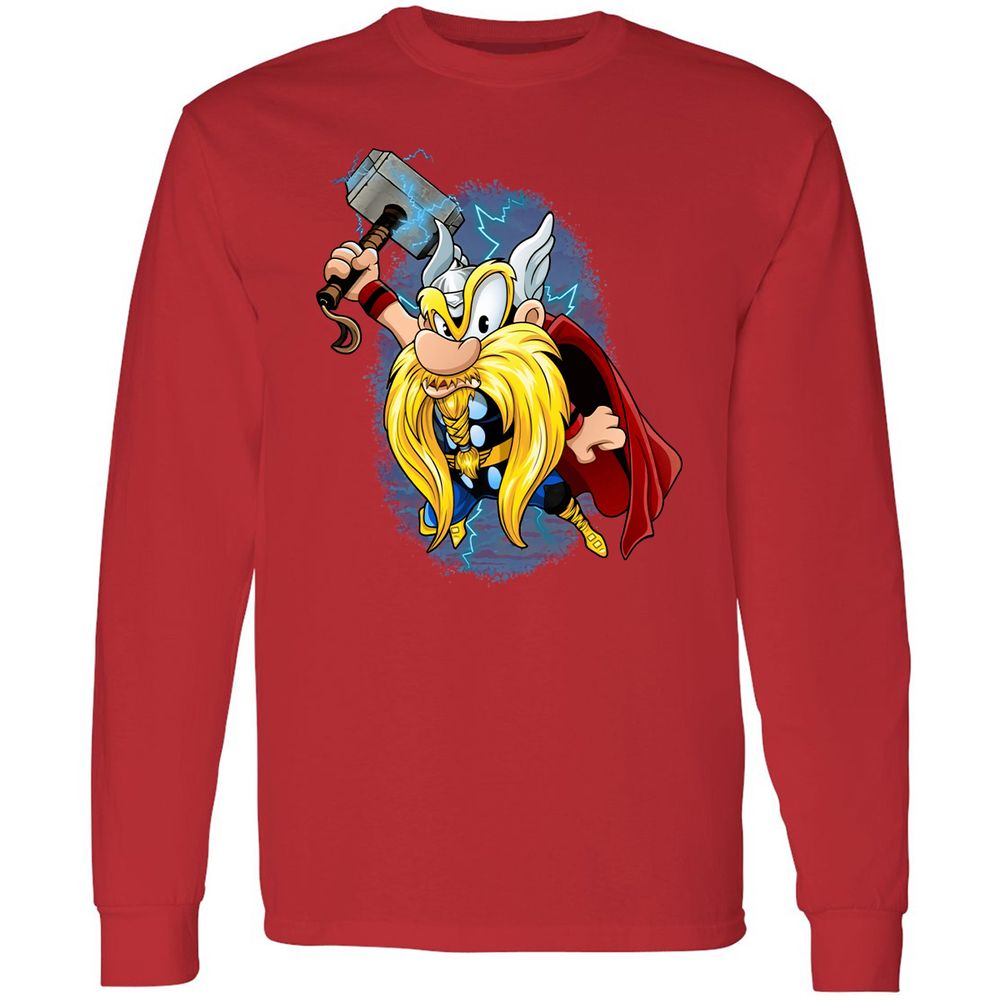 Long Sleeve T-Shirt - 8RT18GB1 - Red - 14