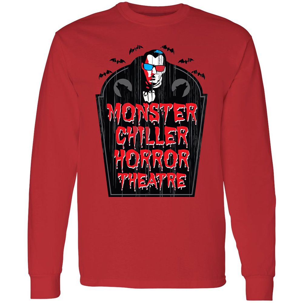 Long Sleeve T-Shirt - V7DQDZ4Y - Red - 14