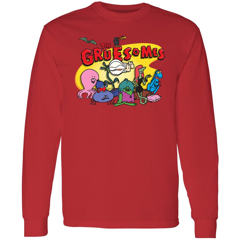 Long Sleeve T-Shirt - AJLFQ7ME - Red - 14