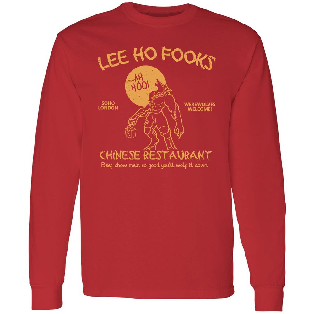 Long Sleeve T-Shirt - 3LQXNTVP - Red - 14