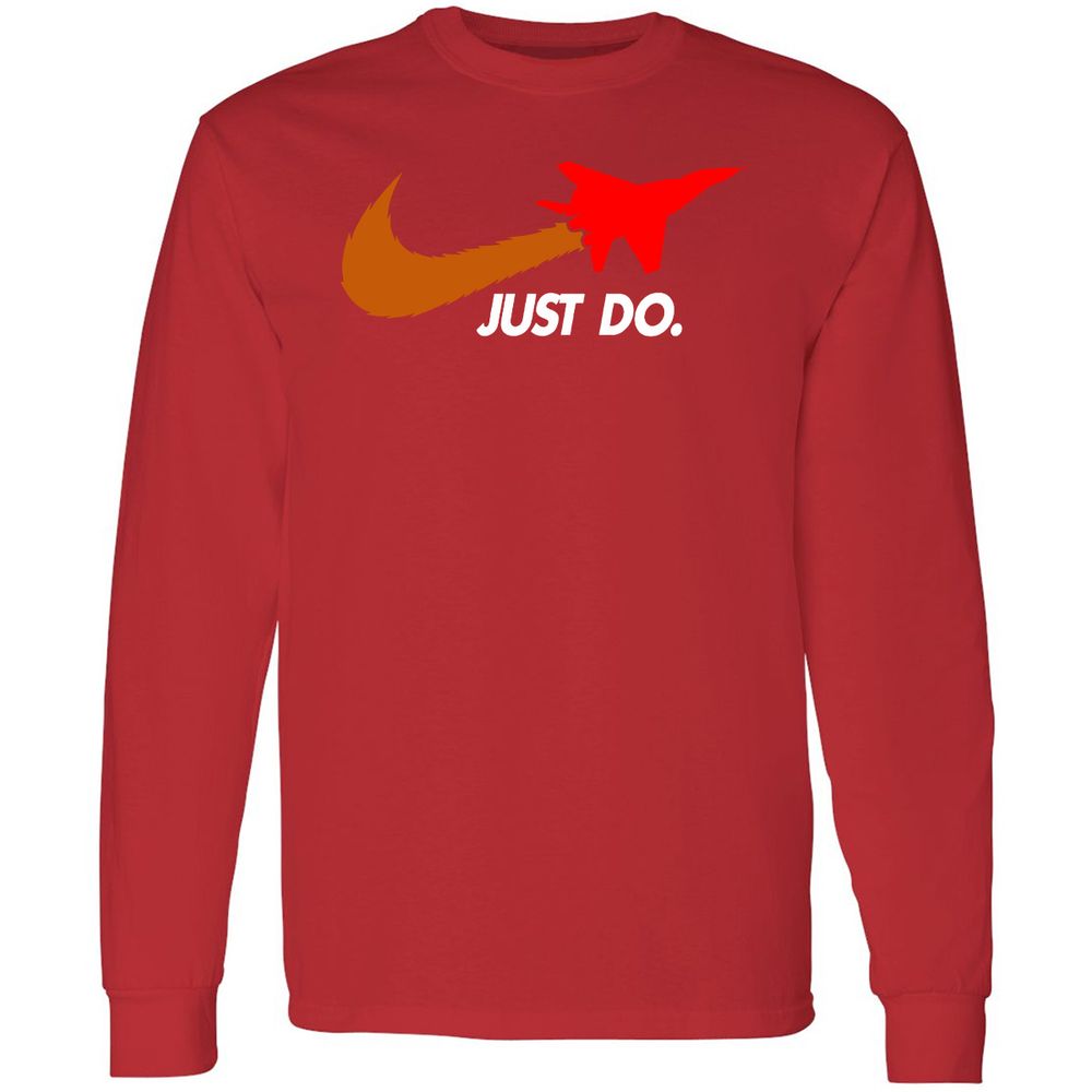 Long Sleeve T-Shirt - J5AWPKGW - Red - 14