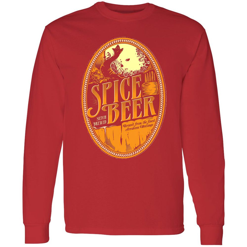 Long Sleeve T-Shirt - 6N8HU6A4 - Red - 14