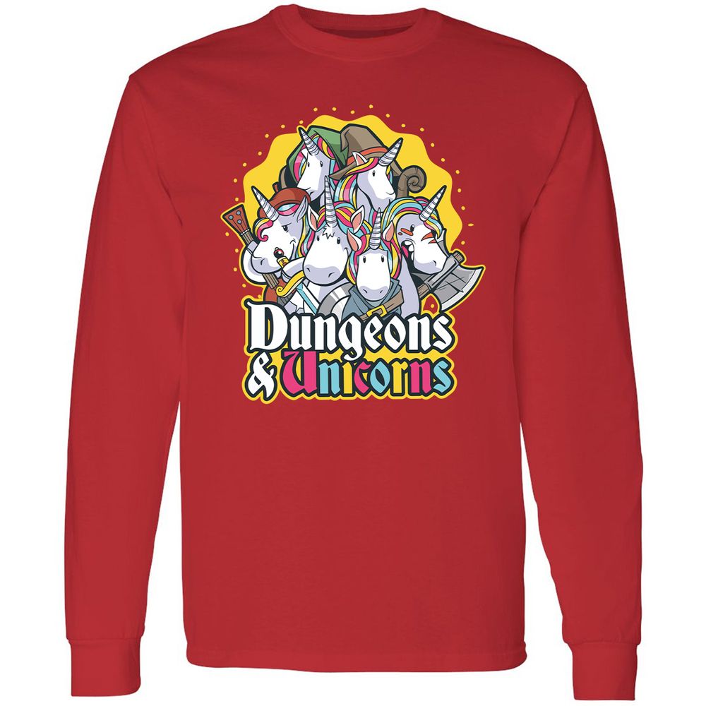 Long Sleeve T-Shirt - NV3FLN81 - Red - 14