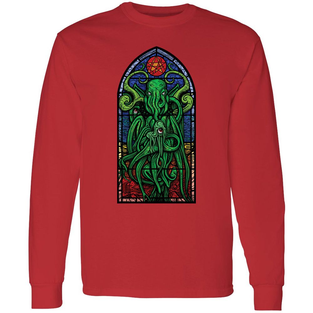 Long Sleeve T-Shirt - 6DQ7SBZR - Red - 14