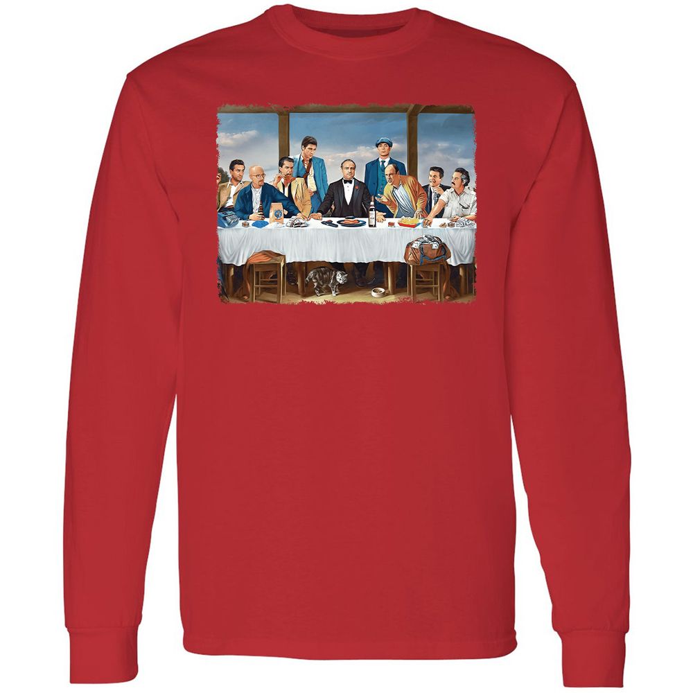 Long Sleeve T-Shirt - KWZPUGNG - Red - 14