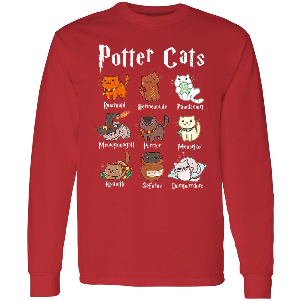 Long Sleeve T-Shirt - 5MRGMW4K - Red - 14