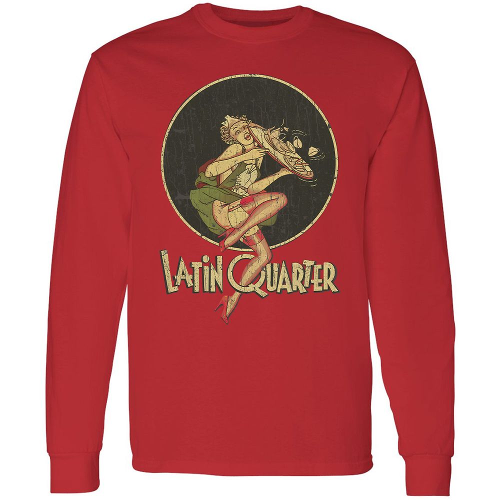 Long Sleeve T-Shirt - 2YVQ47KE - Red - 14