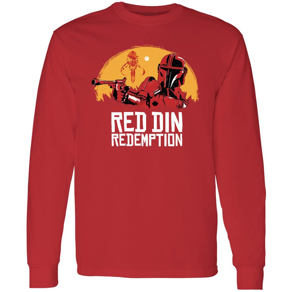 Long Sleeve T-Shirt - WGE2LVE3 - Red - 14