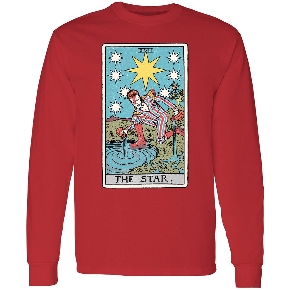 Long Sleeve T-Shirt - 32AKSS9K - Red - 14