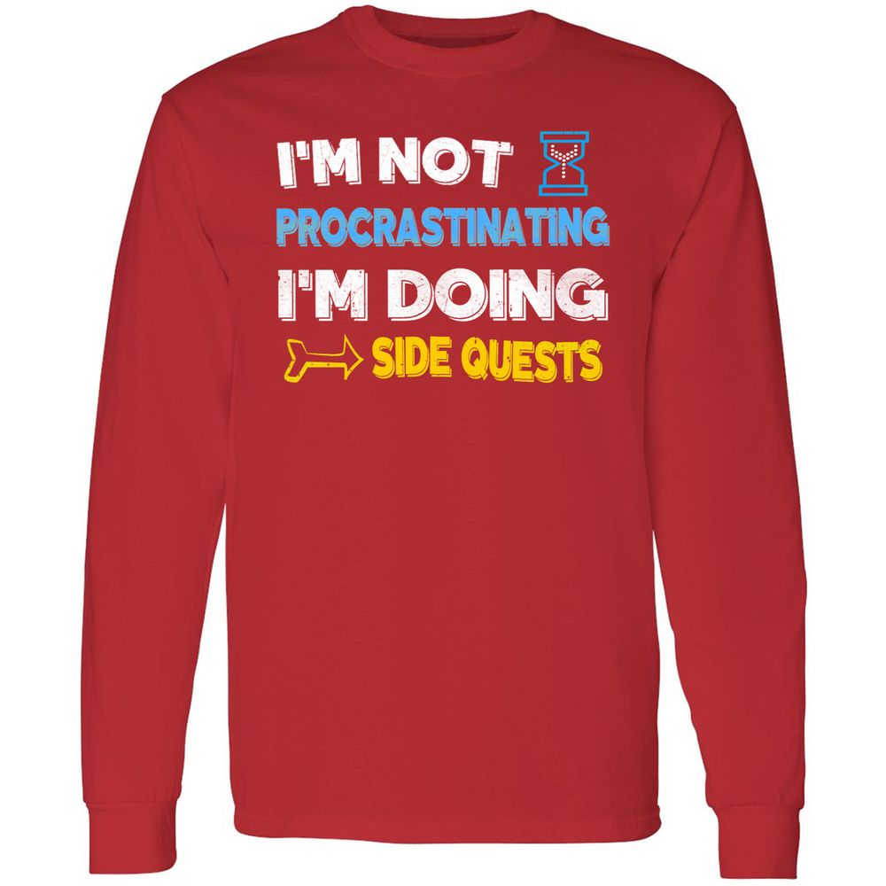 Long Sleeve T-Shirt - 639H667Z - Red - 14