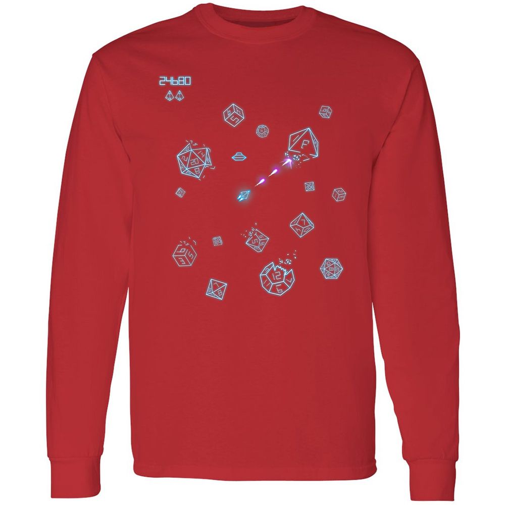 Long Sleeve T-Shirt - TB8PEJCV - Red - 14