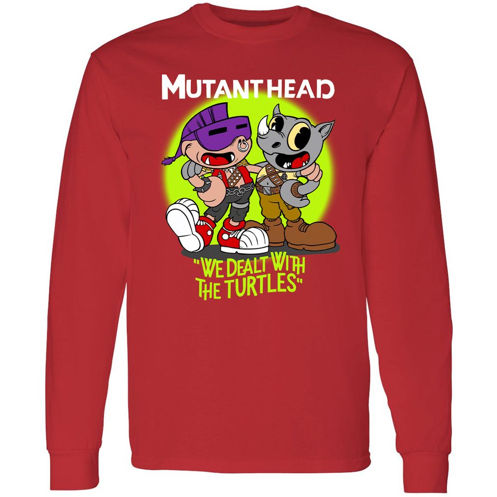 Long Sleeve T-Shirt - 6NU83VKB - Red - 14