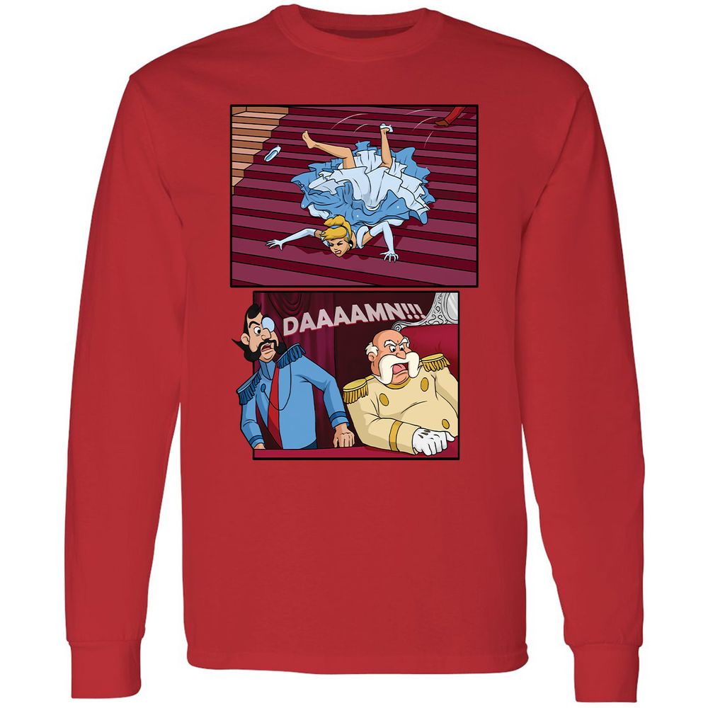 Long Sleeve T-Shirt - ZQMUW51U - Red - 14