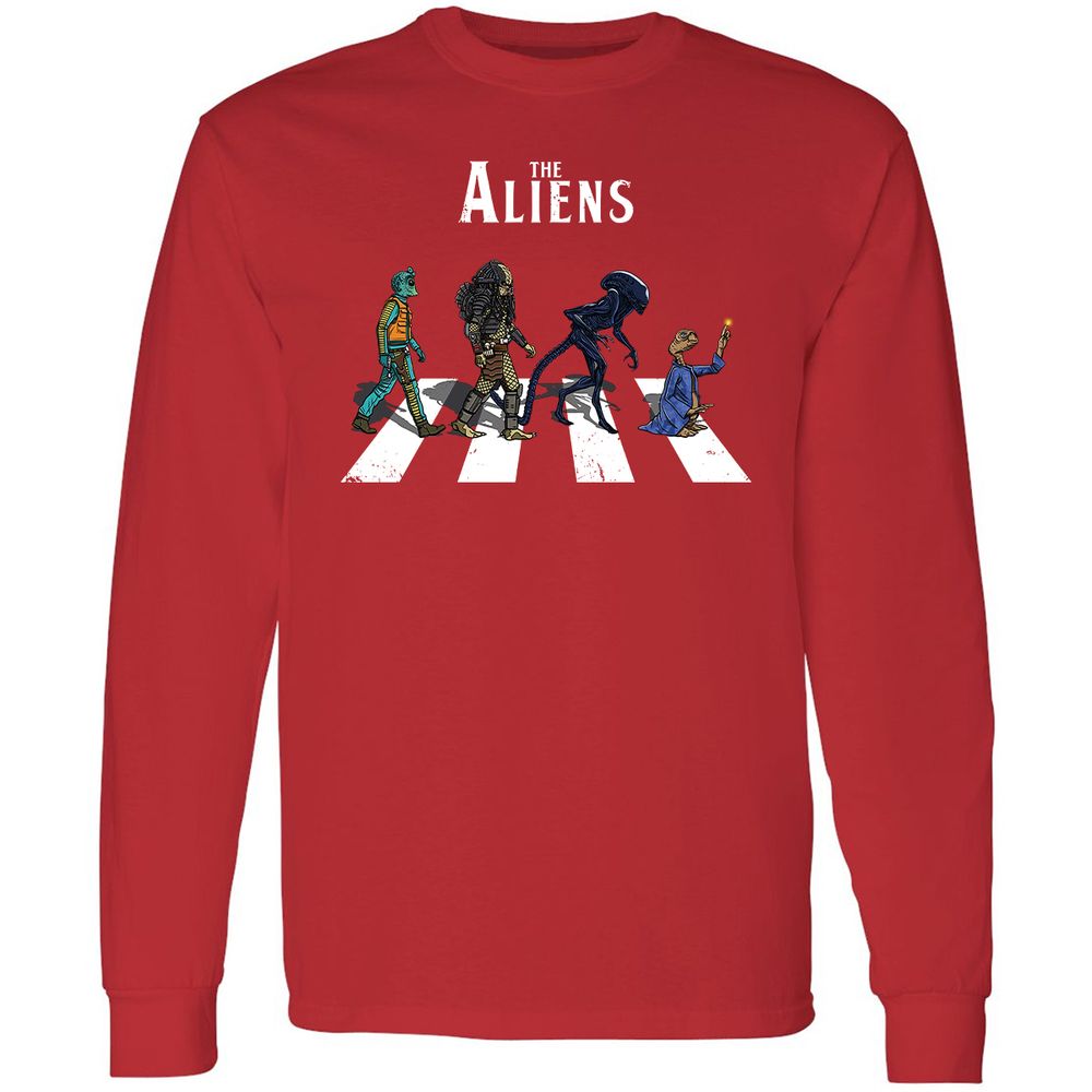 Long Sleeve T-Shirt - 31XKTG31 - Red - 14