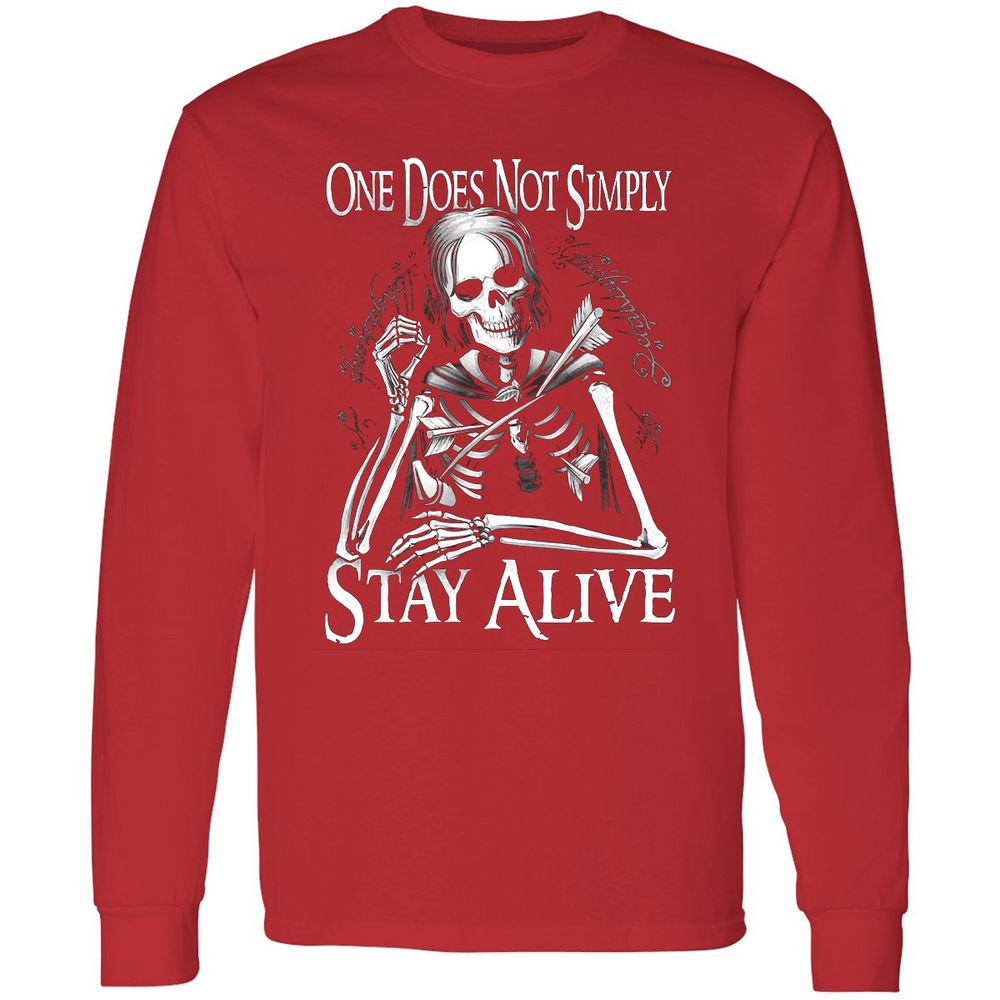 Long Sleeve T-Shirt - MC5M5FFZ - Red - 14