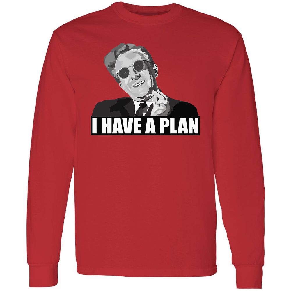 Long Sleeve T-Shirt - 6JTCT8QW - Red - 14