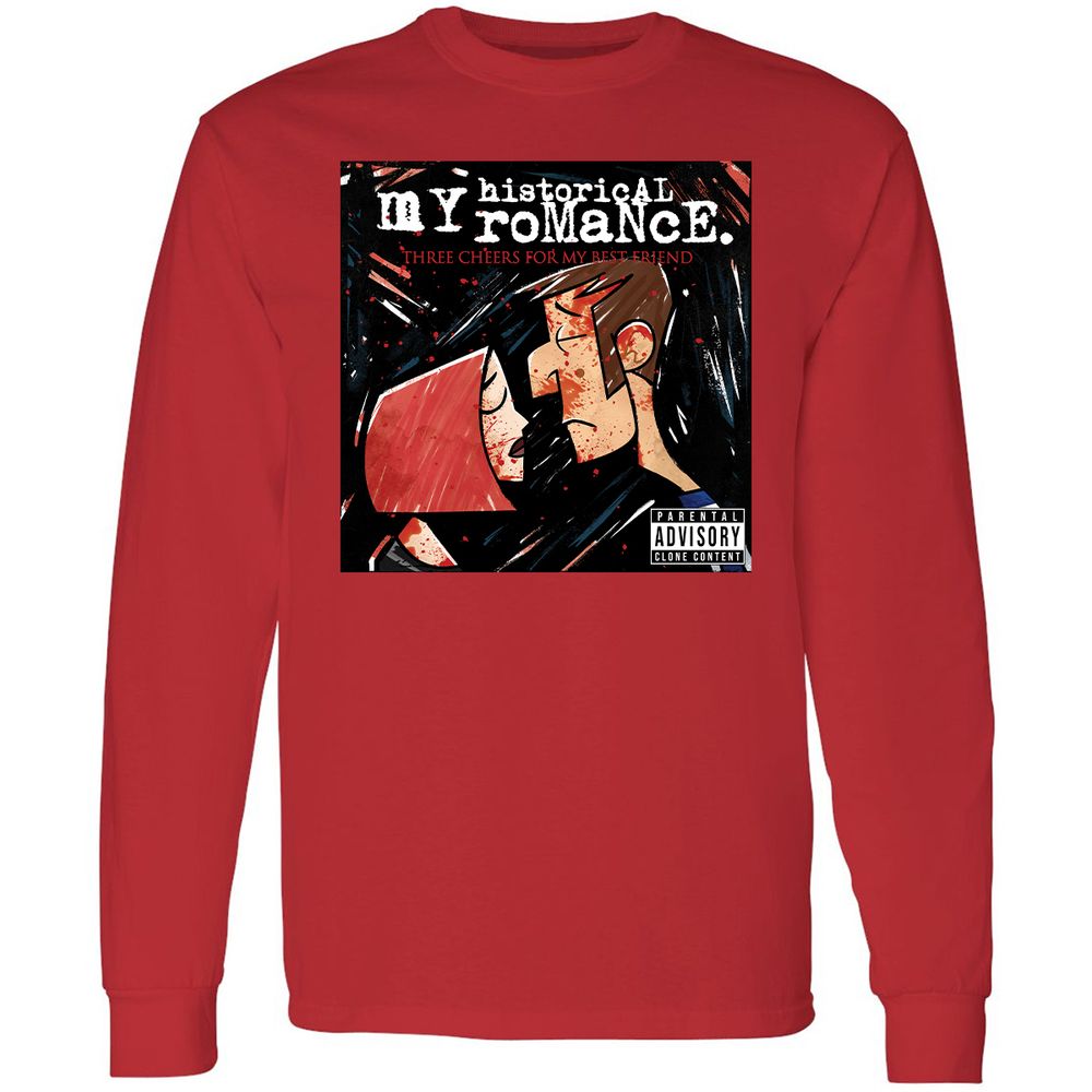Long Sleeve T-Shirt - P4GPQGSC - Red - 14