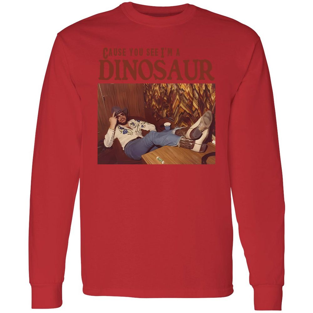 Long Sleeve T-Shirt - C2MVVT14 - Red - 14