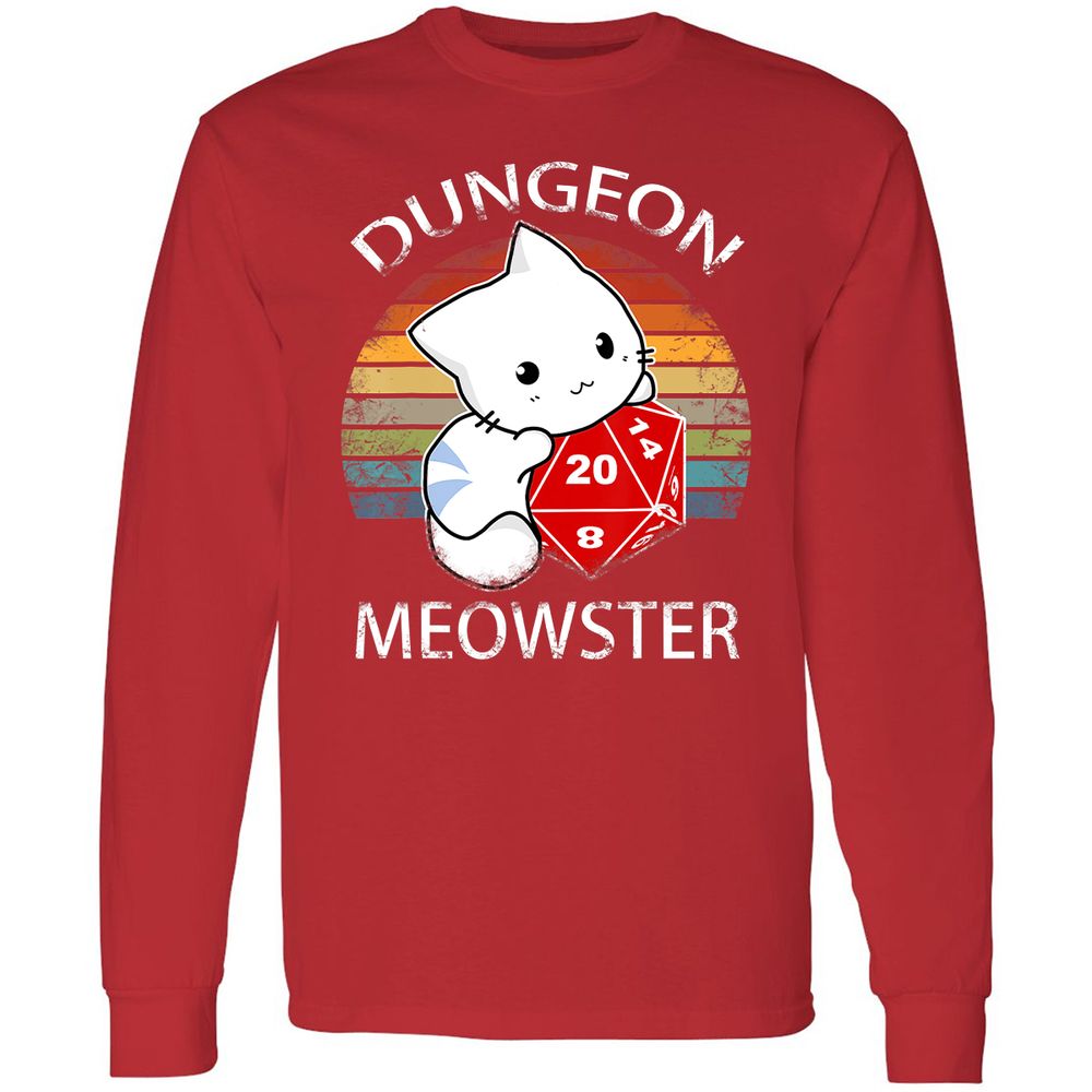 Long Sleeve T-Shirt - NCE7UREM - Red - 14