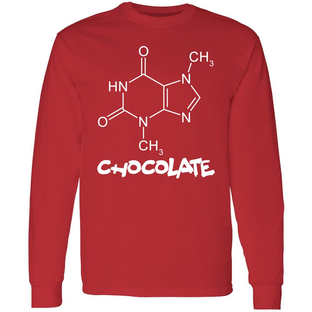 Long Sleeve T-Shirt - TL5DQZ4W - Red - 14