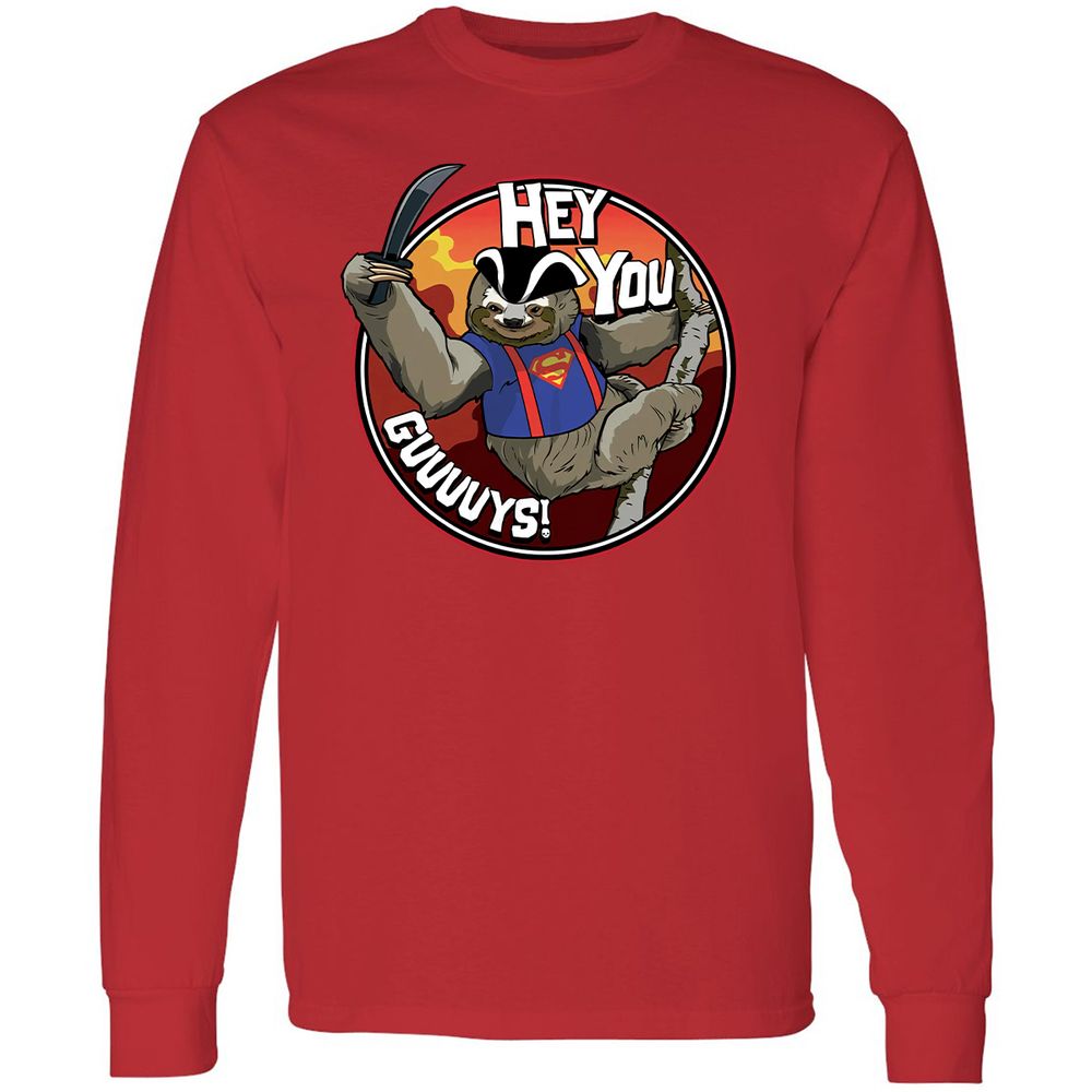 Long Sleeve T-Shirt - FSFX1ERF - Red - 14